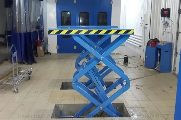Подъемник ножничный загл TSZ_3000кг TMP  тел.89241443357 whatsApp, МАХ.